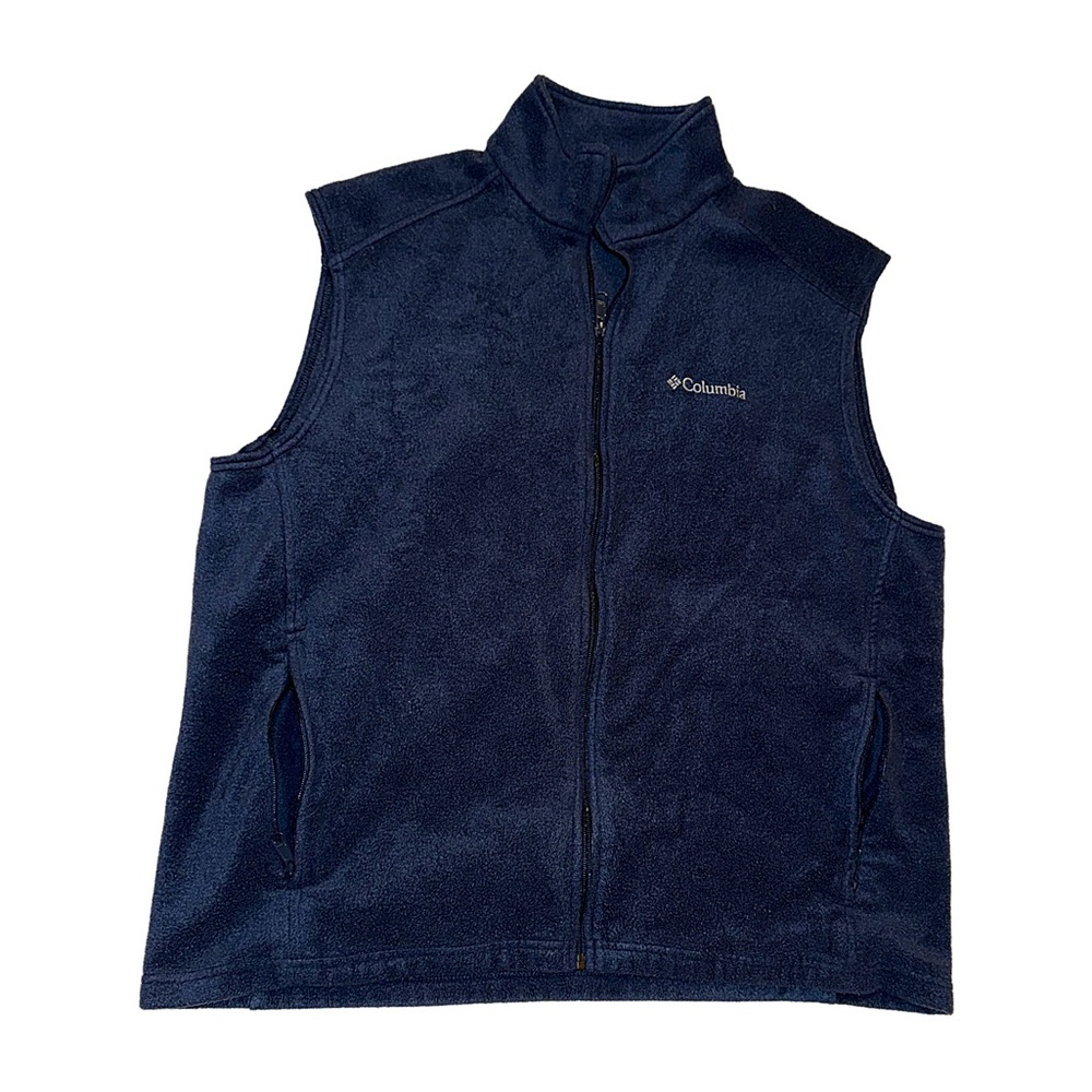 Men’s Columbia Navy Blue Fleece Vest